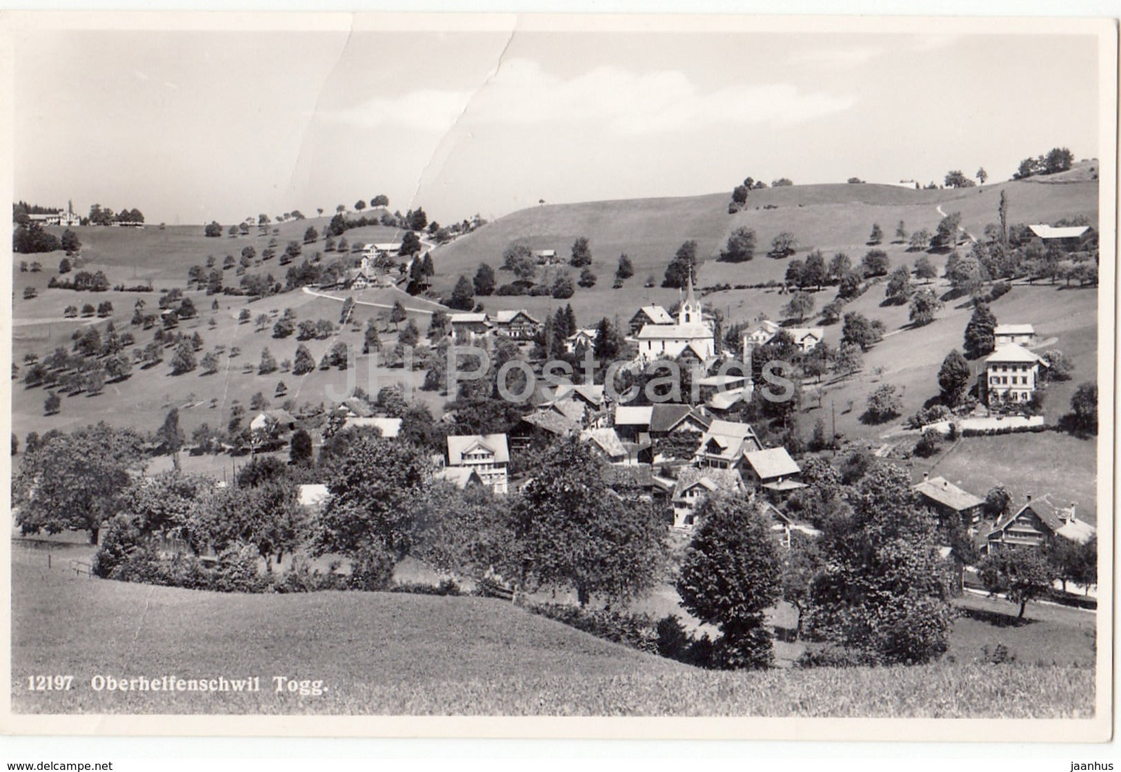 Oberhelfenschwil Togg. - 12197 - Switzerland - old postcard - used - JH Postcards