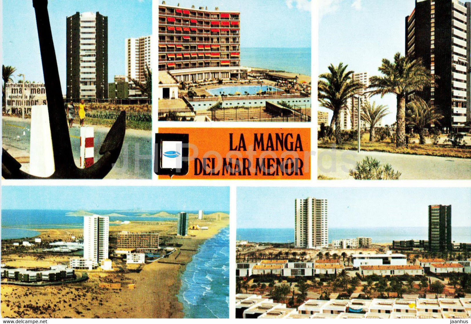 La Manga - Del Mar Menor - Diversos Aspectos - multiview - 33 - Spain - unused - JH Postcards