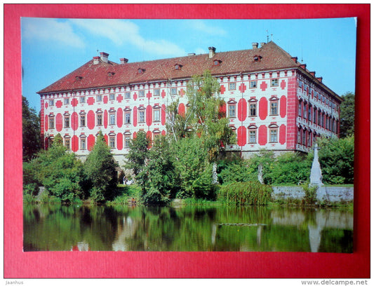 Baroque Chateau - Libochovice - Czech Castles - Czech Republik , Czechoslovakia - unused - JH Postcards