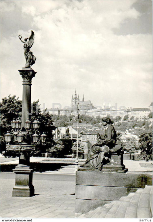 Praha - Prague - The Castle of Prague Hradcany - 1968 - Czech Republic - Czechoslovakia - used - JH Postcards