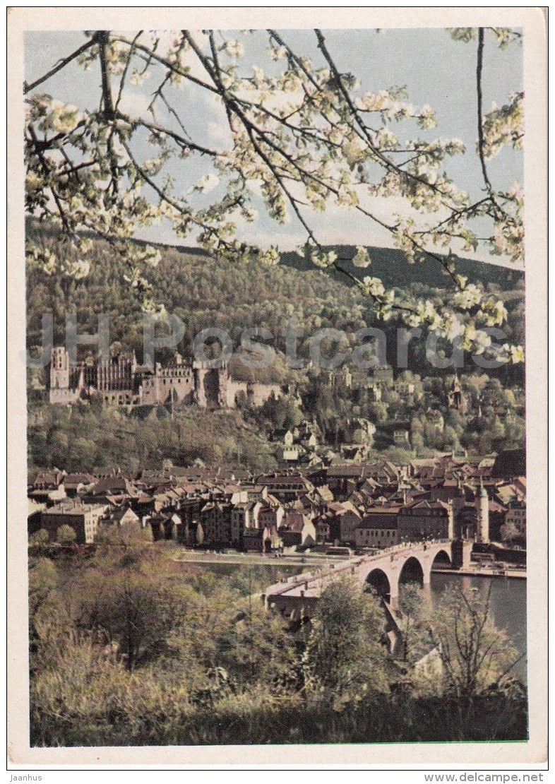 Blick vom Philosophenweg - Heidelberg  - Germany - unused - JH Postcards