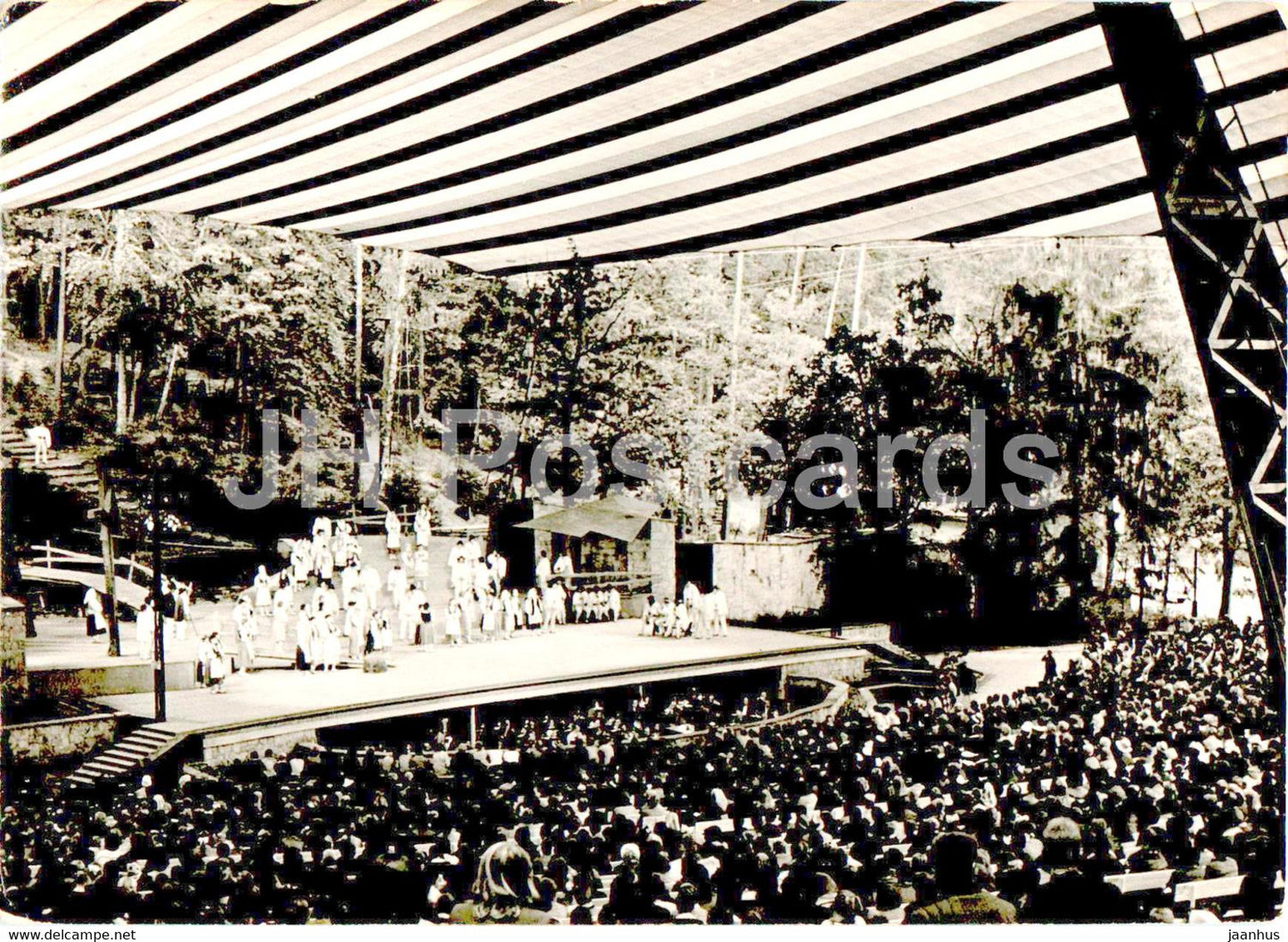 Sopot - Opera Lesna - Forest Opera - theatre - Poland - used - JH Postcards