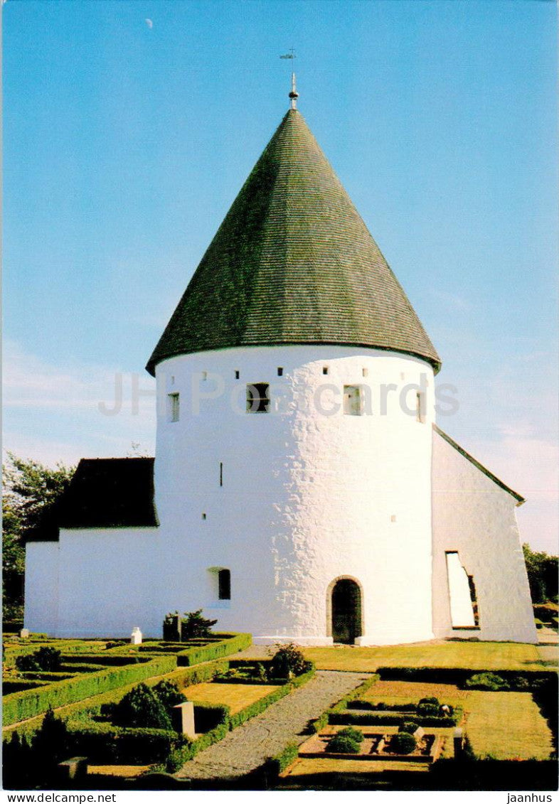 Bornholm - Sct Ols Kirke - Kvindedoren - church - 249 - Denmark - unused - JH Postcards