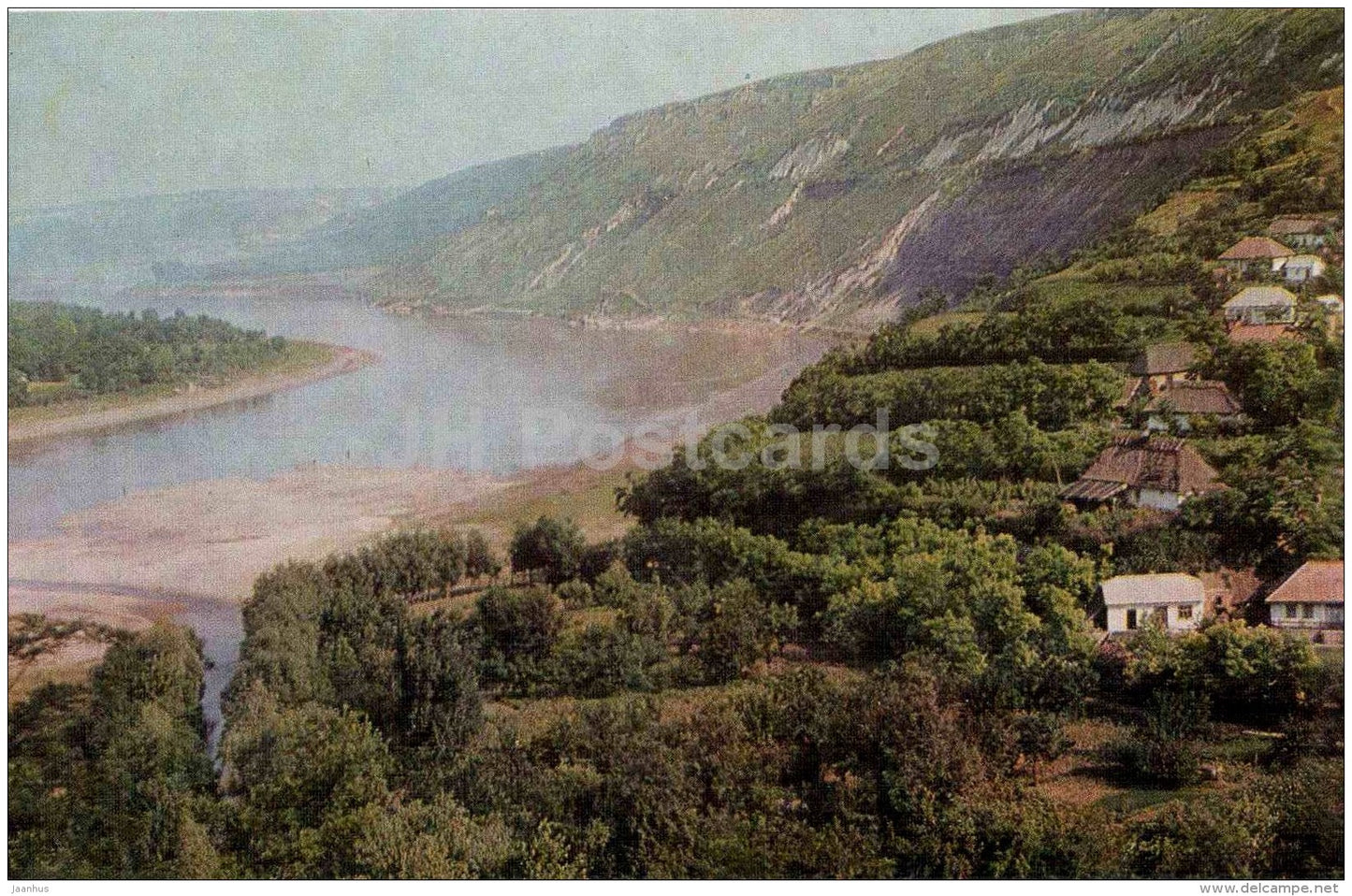 village of Naslavcha - Views of Moldova - 1966 - Moldova USSR - unused - JH Postcards