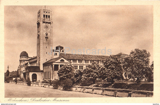 Munchen - Deutsches Museum - Munich - 116 - old postcard - Germany - unused - JH Postcards