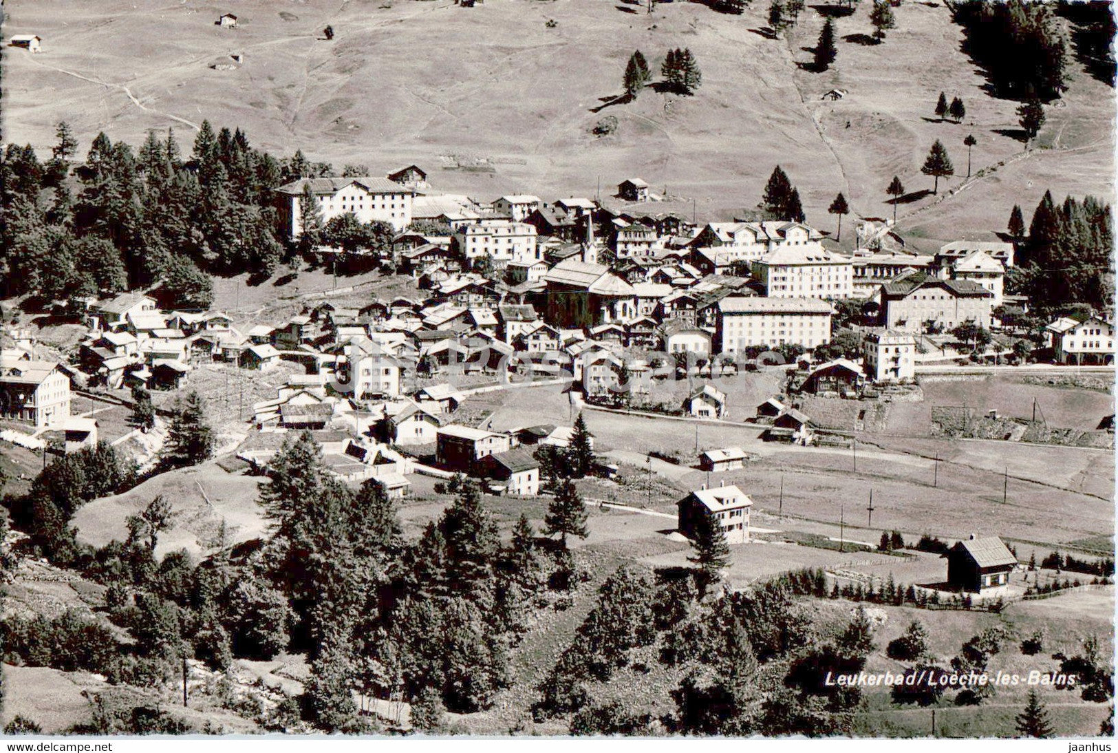 Leukerbad - Loeche les Bains - 28579 - old postcard - Switzerland - unused - JH Postcards