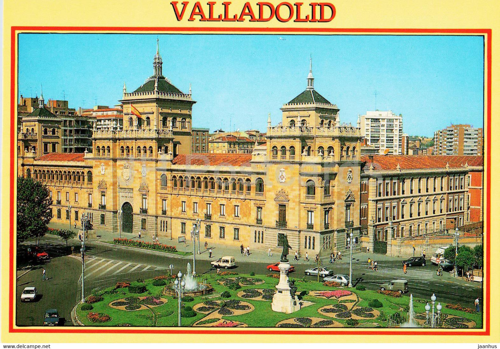 Valladolid - Plaza de Zorrilla - Academia de Caballeria - 123 - Spain - unused - JH Postcards