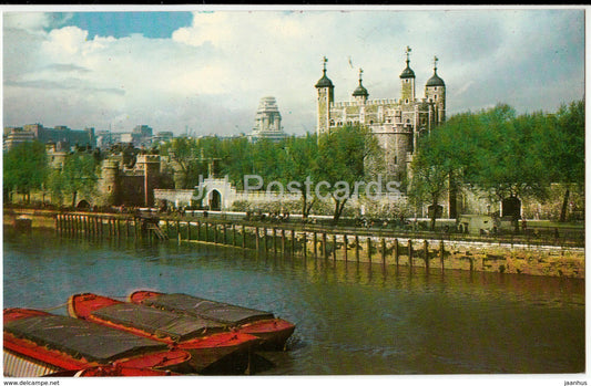 London - The Tower of London - United Kingdom - England - used - JH Postcards