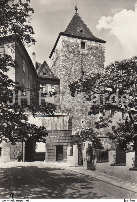 Praha - Prague - The Black Tower - Romanic Period Prague - Czechoslovakia - Czech Republic - unused - JH Postcards