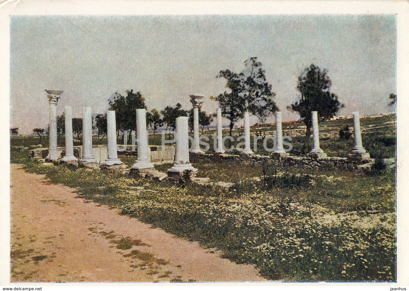 Sevastopol - Chersonesus - Basilica - archaeology - ancient world - 1956 - Ukraine USSR - unused