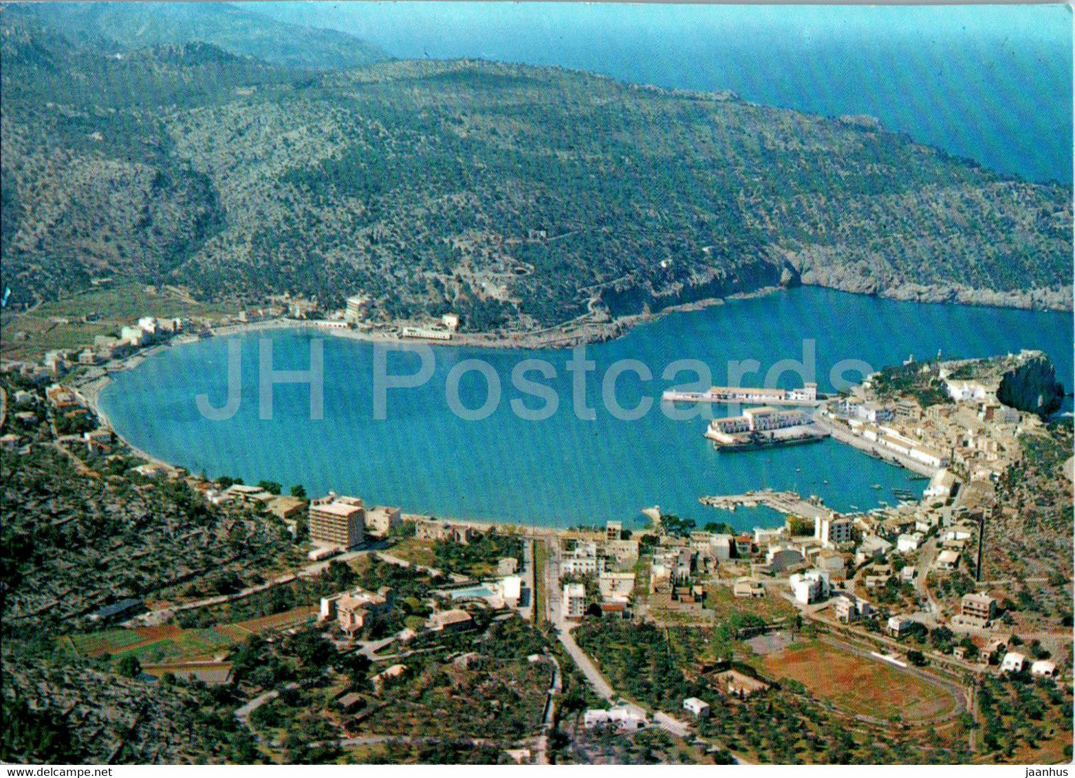 Soller - Vista aerea del Puerto - Mallorca - 621 - Spain - unused - JH Postcards