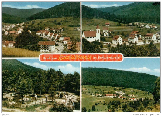 Gruss aus Enzklösterle im Schwarzwald - Germany - ungelaufen - JH Postcards