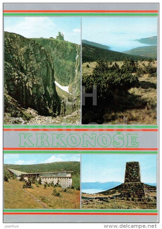 Krkonose - Jizerske Hory - Labska Bouda - Czechoslovakia - Czech - unused - JH Postcards