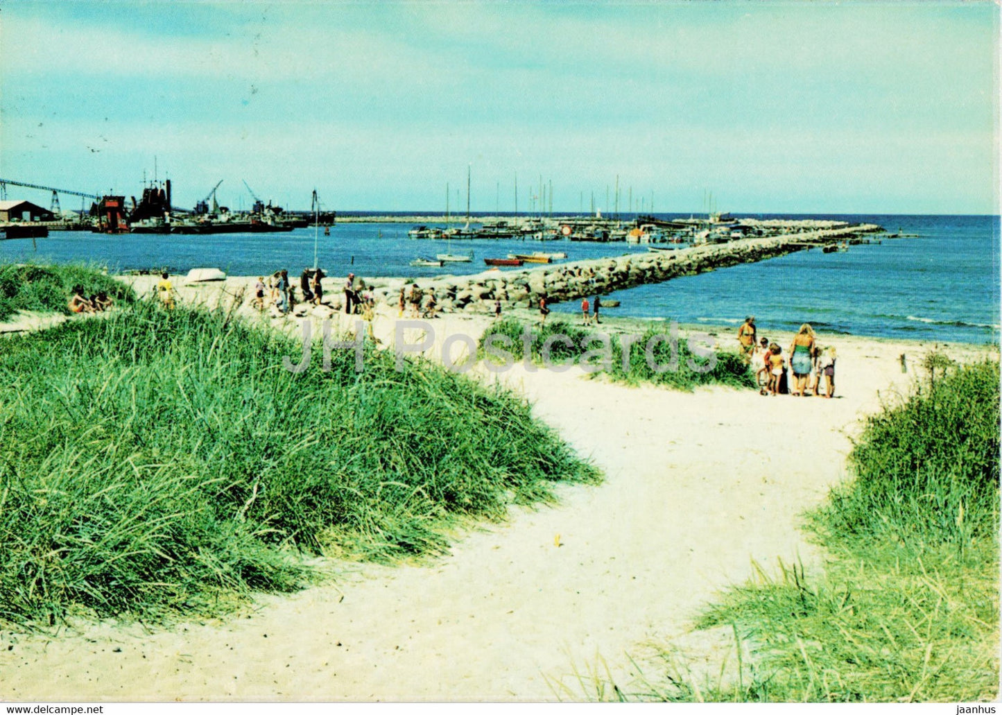 From Gilleleje - 1981 - Denmark - used - JH Postcards