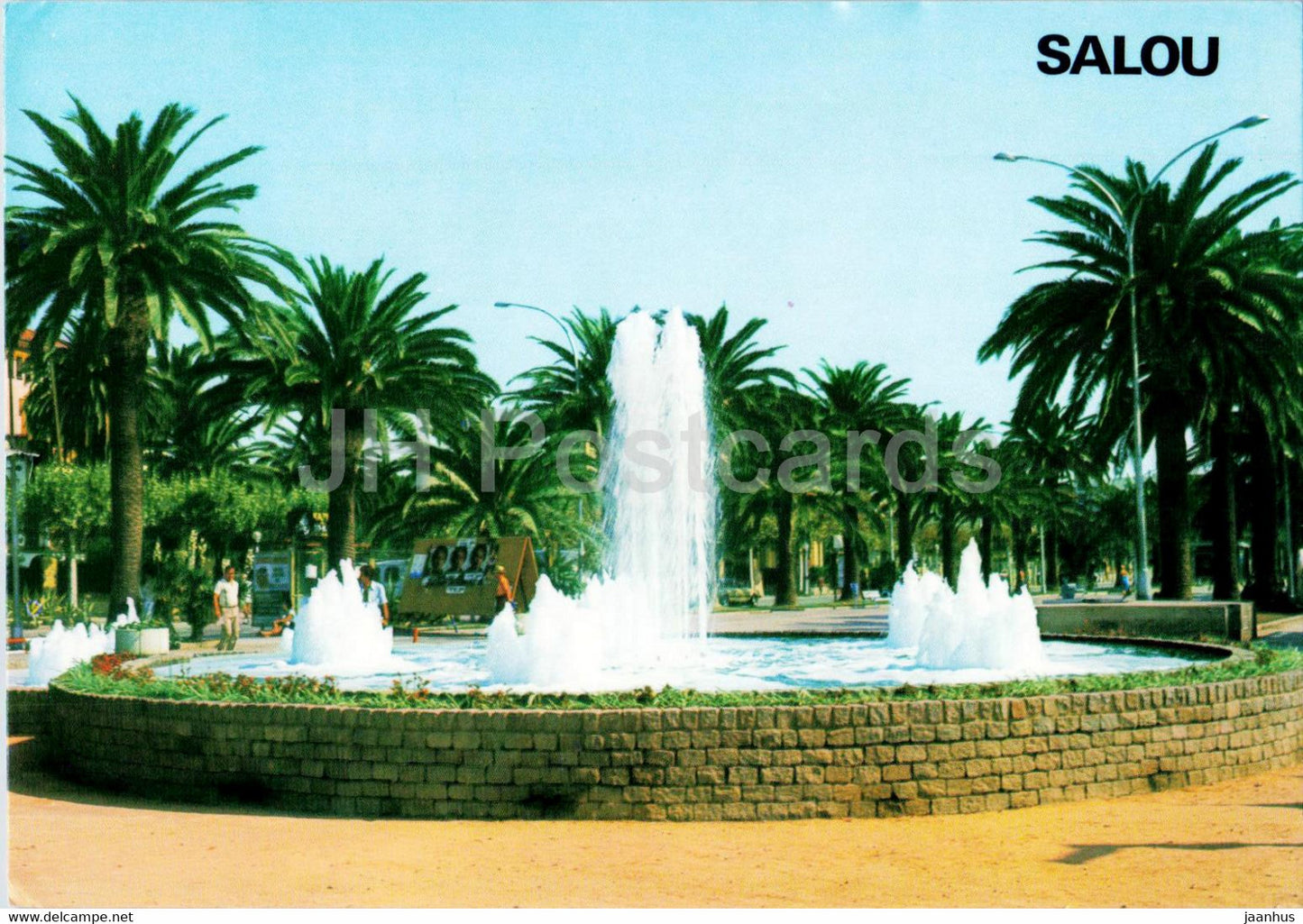 Costa Dorada - Salou - Fuente - fountain - 1989 - Spain - used - JH Postcards