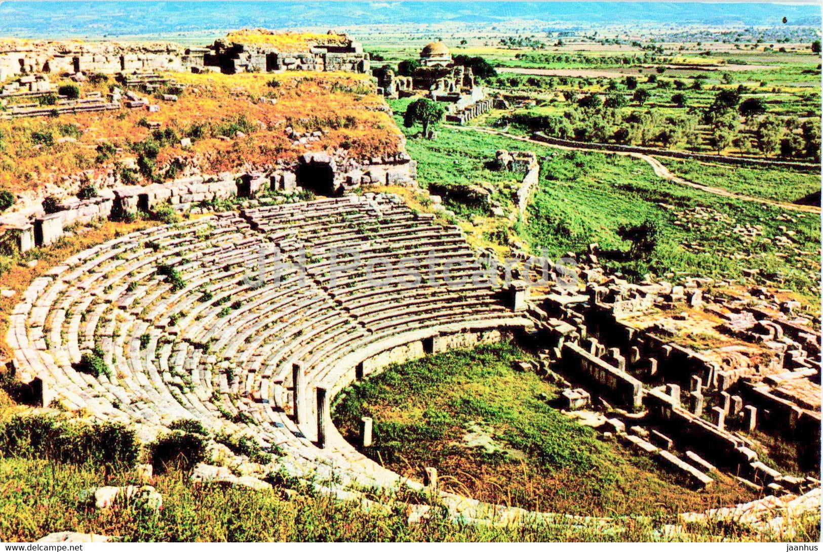 Milet - The Theatre - ancient world - Photo - Turkey - unused - JH Postcards