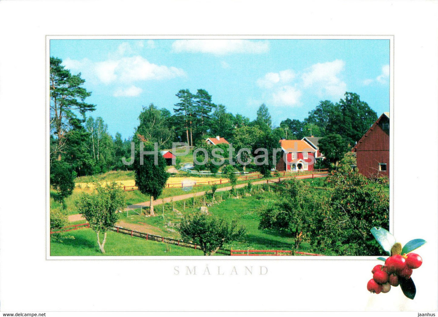 Smaland - 2006 - Sweden - used - JH Postcards