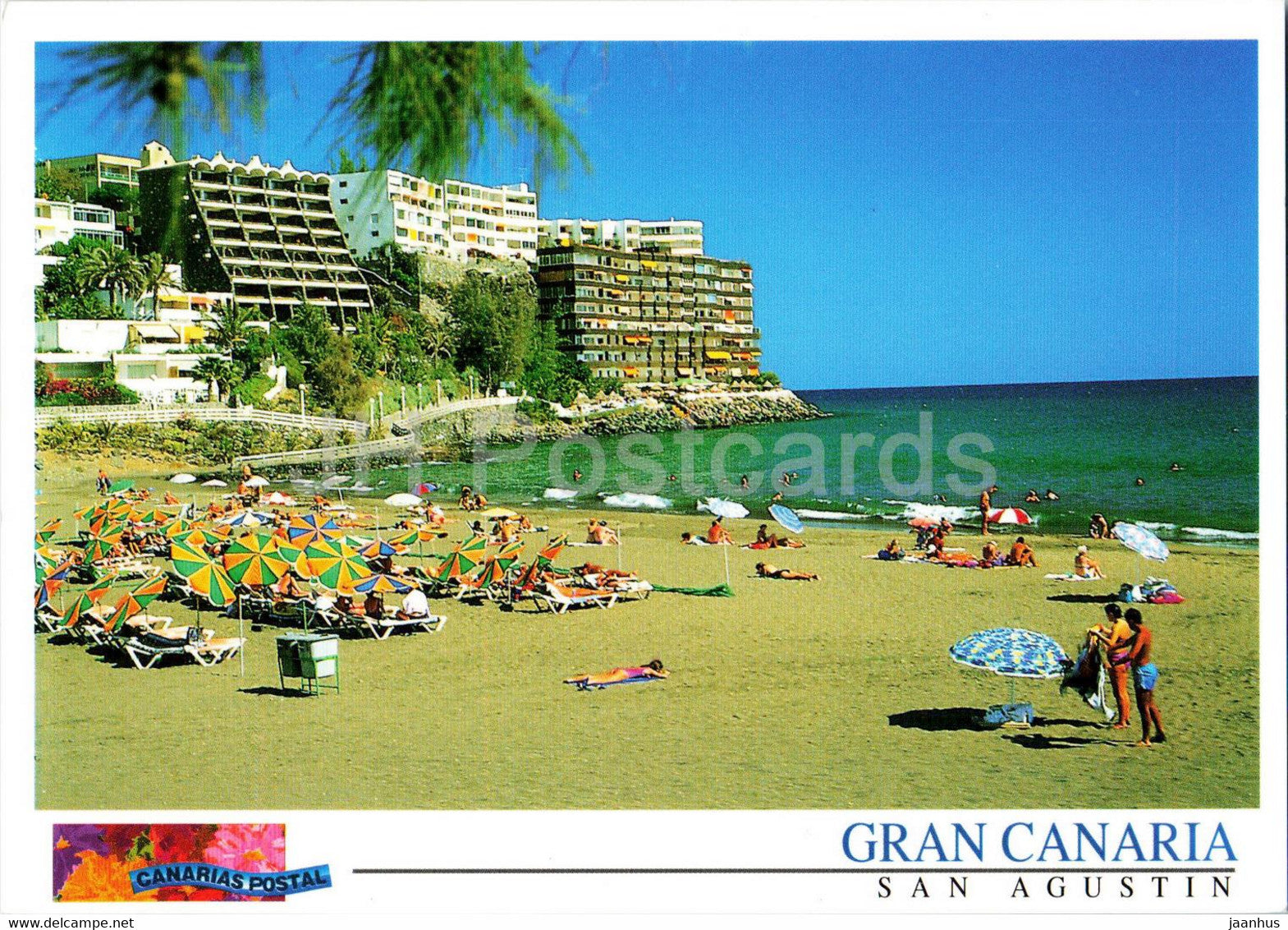 San Augustin - hotel - beach - Gran Canaria - 20 - Spain - unused - JH Postcards