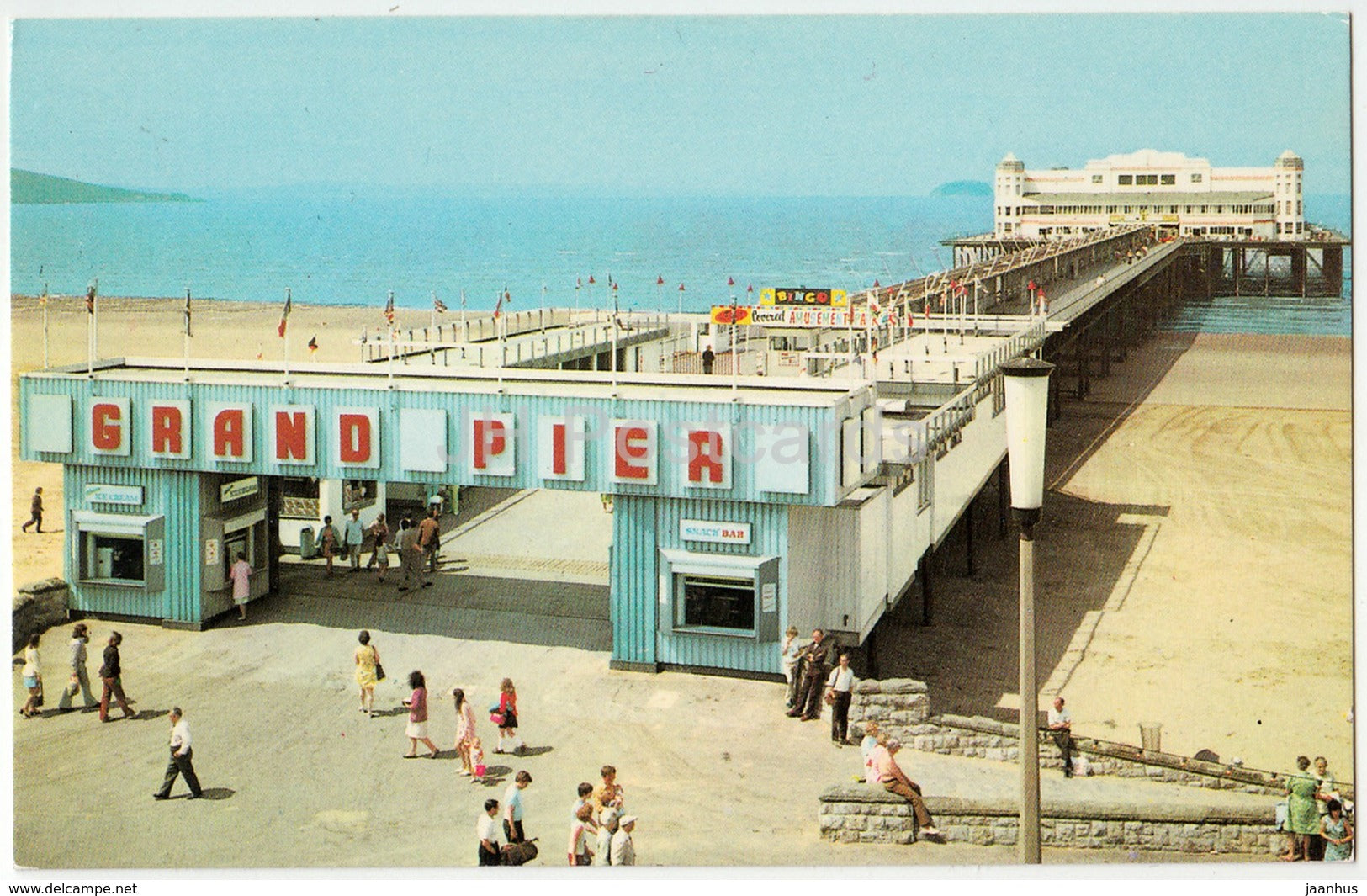 Weston-Super-Mare - The New Pier - PT6391 - 1983 - United Kingdom - England - used - JH Postcards