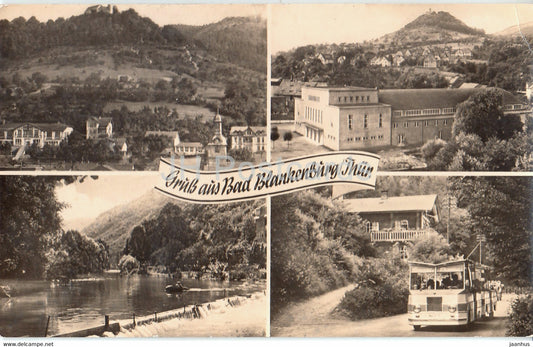 Gruss aus Bad Blankenburg - Thur - bus - 1971 - Germany DDR - used - JH Postcards