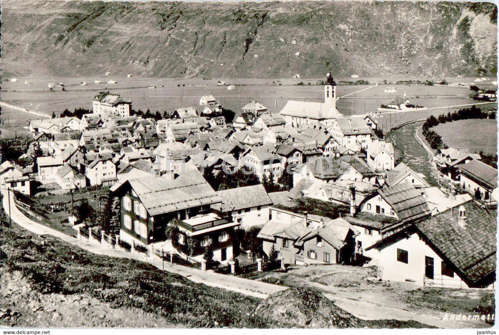 Andermatt - 10109 - old postcard - Switzerland - unused - JH Postcards