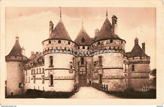 Chaumont - Le Chateau - The Castle - 1 - old postcard - France - unused - JH Postcards