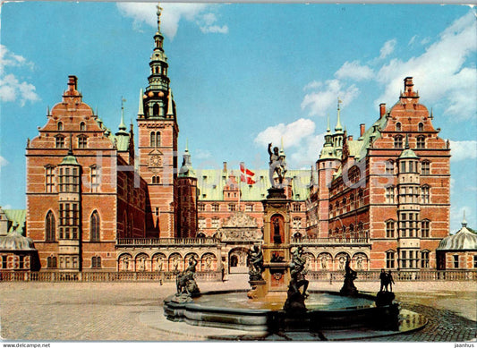 Frederiksborg - castle - 4102 - 1964 - Denmark - used - JH Postcards