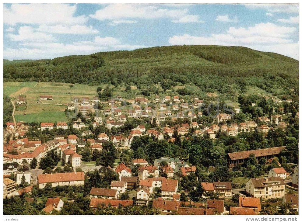 Bad Orb - Blick zur Stadt mit Wintersberg - 53 - Germany - ungelaufen - JH Postcards