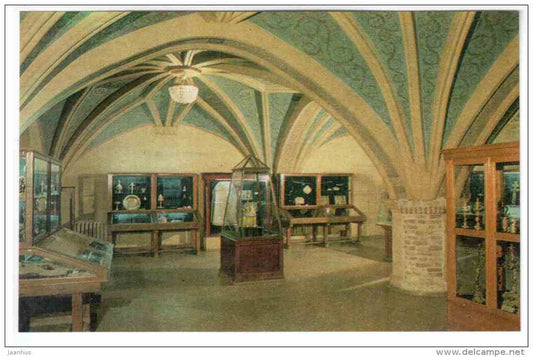 Ceremonial Hall of the Palace of Facets - Novgorod Kremlin - 1982 - Russia USSR - unused - JH Postcards