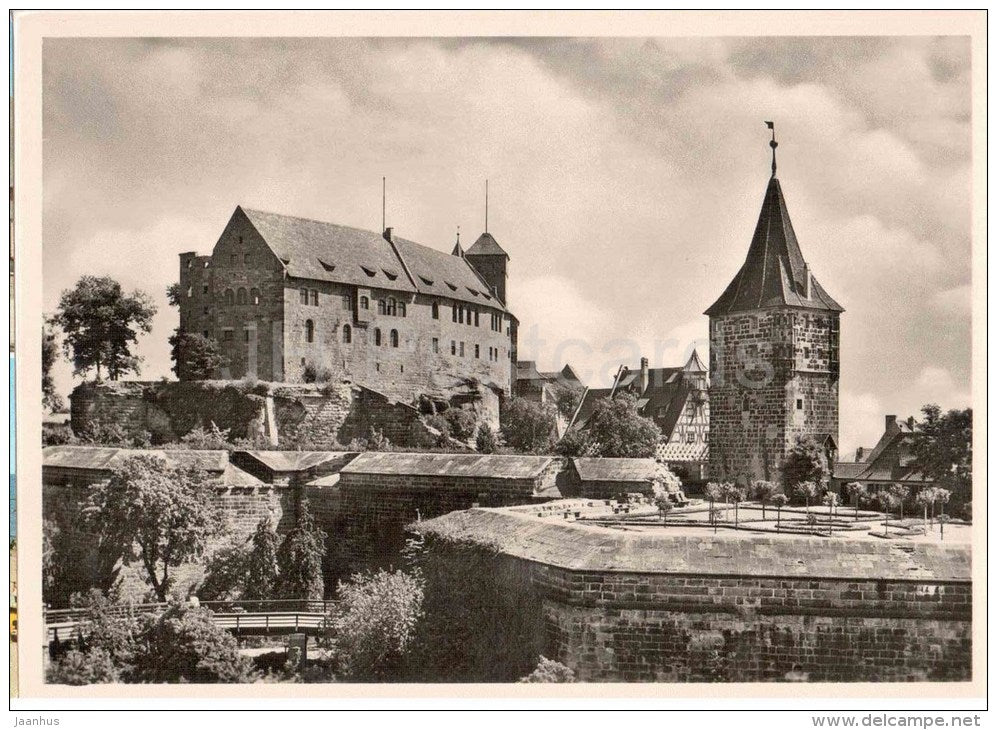 Nürnberg - Kaiserburg von Westen - 7933 - Germany - ungelaufen - JH Postcards