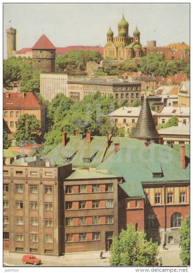 The Centre of Tallinn City - Tallinn - 1971 - Estonia USSR - unused - JH Postcards