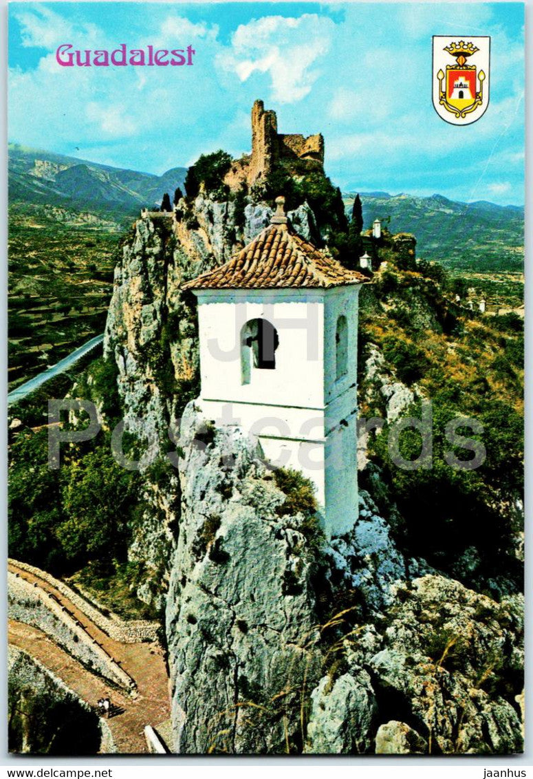 Castell de Guadalest - Vista Pintoresca - view - 14 - Spain - unused - JH Postcards