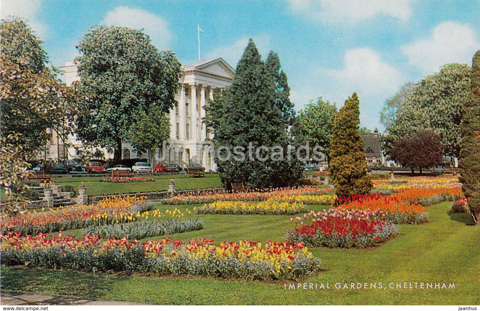 Cheltenham - Imperial Gardens - 1985 - United Kingdom - England - used - JH Postcards