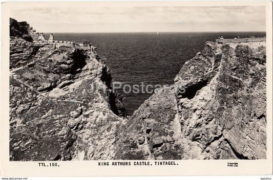 Tintagel - King Arthurs Castle - TTL.150 - 1969 - United Kingdom - England - used - JH Postcards