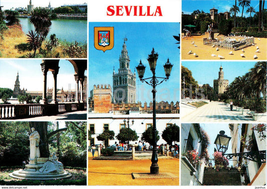 Sevilla - Diversos Aspectos - multiview - 7 - Spain - unused - JH Postcards