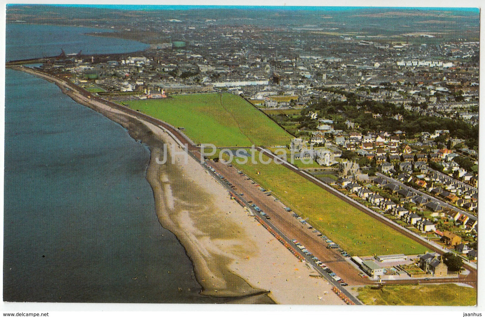 Ayr - aerial view - PT36860 - 1970 - United Kingdom - Scotland - used - JH Postcards