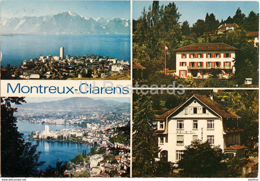 Montreux Clarens - Villa Victoria - Ferienheim der Stadtmission - 1815 - 1978 - Switzerland - used - JH Postcards