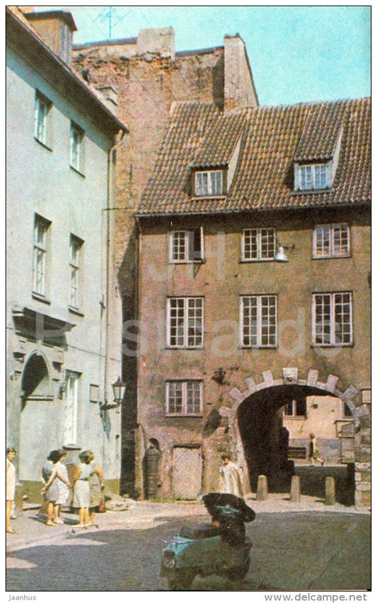 Swedish Gate - Old Town - Riga - 1974 - Latvia USSR - unused - JH Postcards