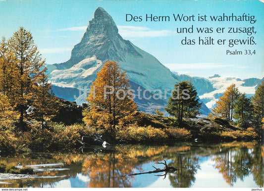 Zermatt - Switzerland - unused - JH Postcards