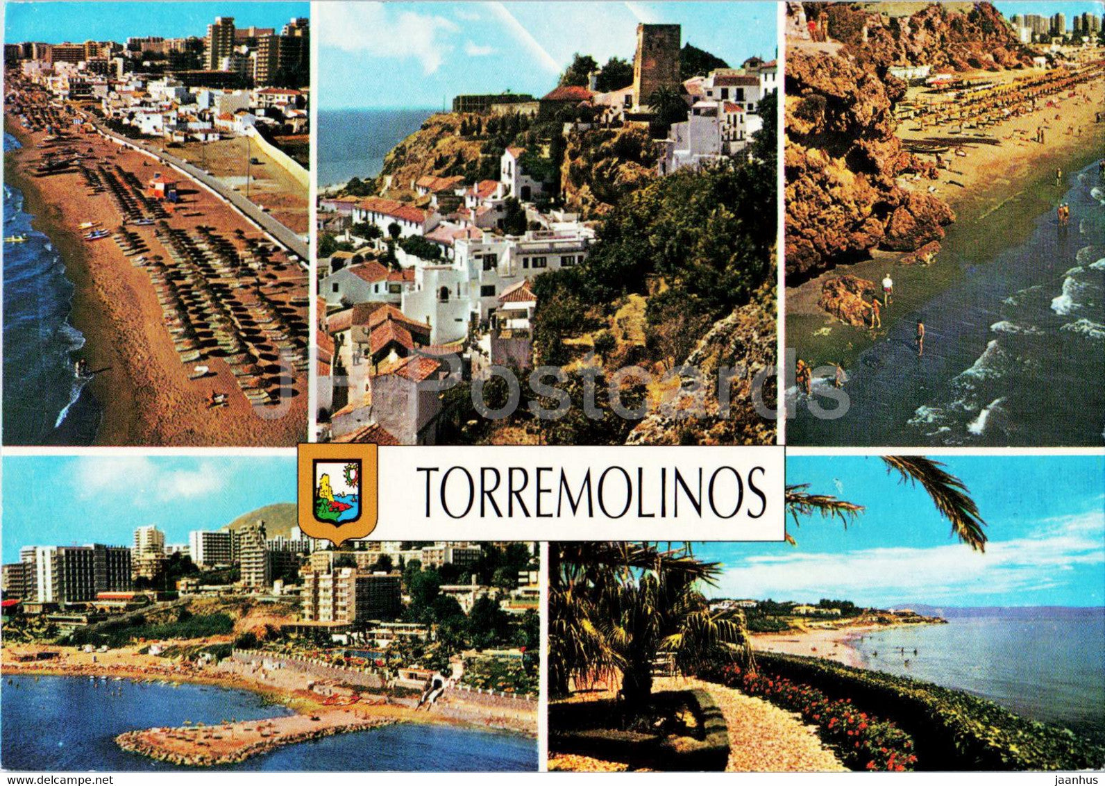 Torremolinos - Costa del Sol - Diversos Aspectos - multiview - Spain - used - JH Postcards