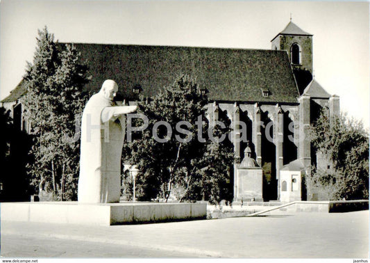 Wroclaw - Pomnik papieza Jana XXIII - Monument to Pope John XXIII - Poland - unused - JH Postcards