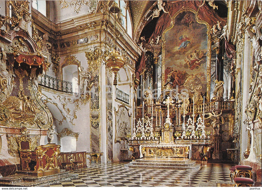 Einsiedeln - Chor der Klosterkirche - church - Switzerland - unused - JH Postcards