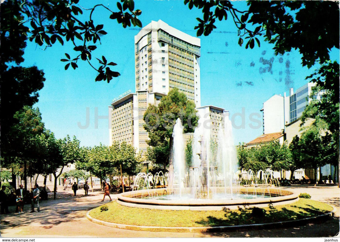 Orense - Parque San Lazaro - park - 16 - 1969 - Spain - used - JH Postcards