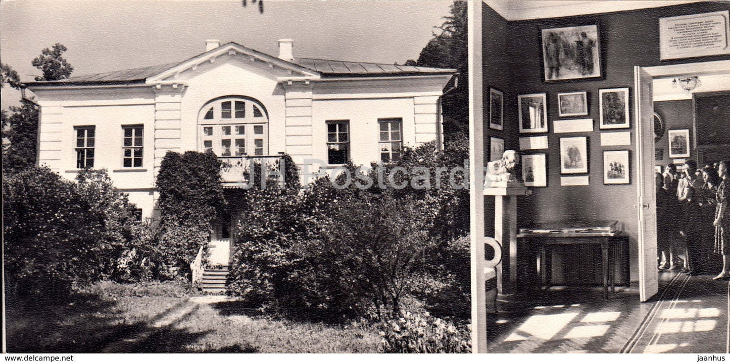 Yasnaya Polyana - Literary Museum - interior - Leo Tolstoy Museum - 1968 - Russia USSR - unused - JH Postcards