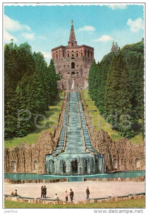 Kassel , Wilhelmshöhe - Herkules mit Kaskaden - 975/17 - Germany - nicht gelaufen - JH Postcards