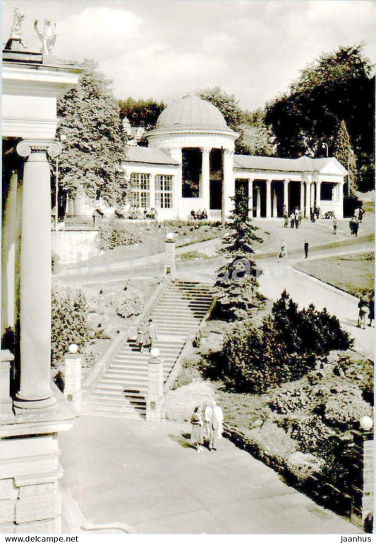 Marianske Lazne - Pavilons of Ferdinand and Rudolf springs - 1968 - Czech Republic - Czechoslovakia - used - JH Postcards