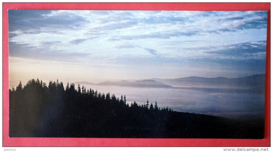 Strbske Pleso mountain 1355 m - Tatra Mountains - Tatra Poetry - Czech Republic - Czechoslovakia - unused - JH Postcards