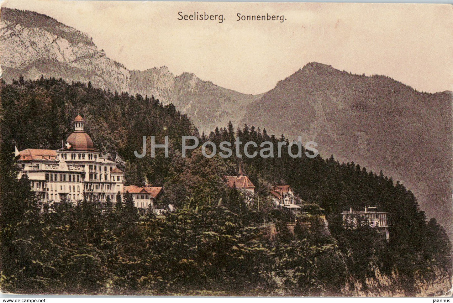 Seelisberg - Sonnenberg - 359 - old postcard - 1907 - Switzerland - used - JH Postcards