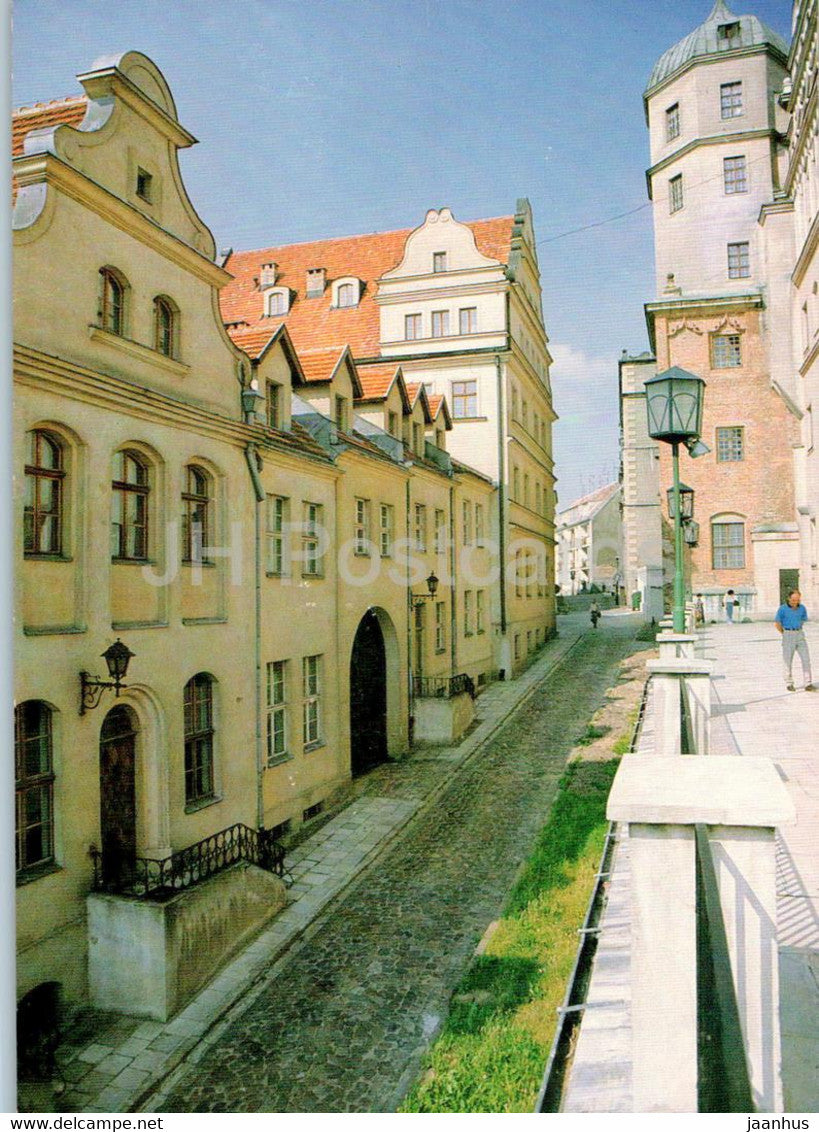 Szczecin - ul Kusnierska - fragment - Poland - unused - JH Postcards