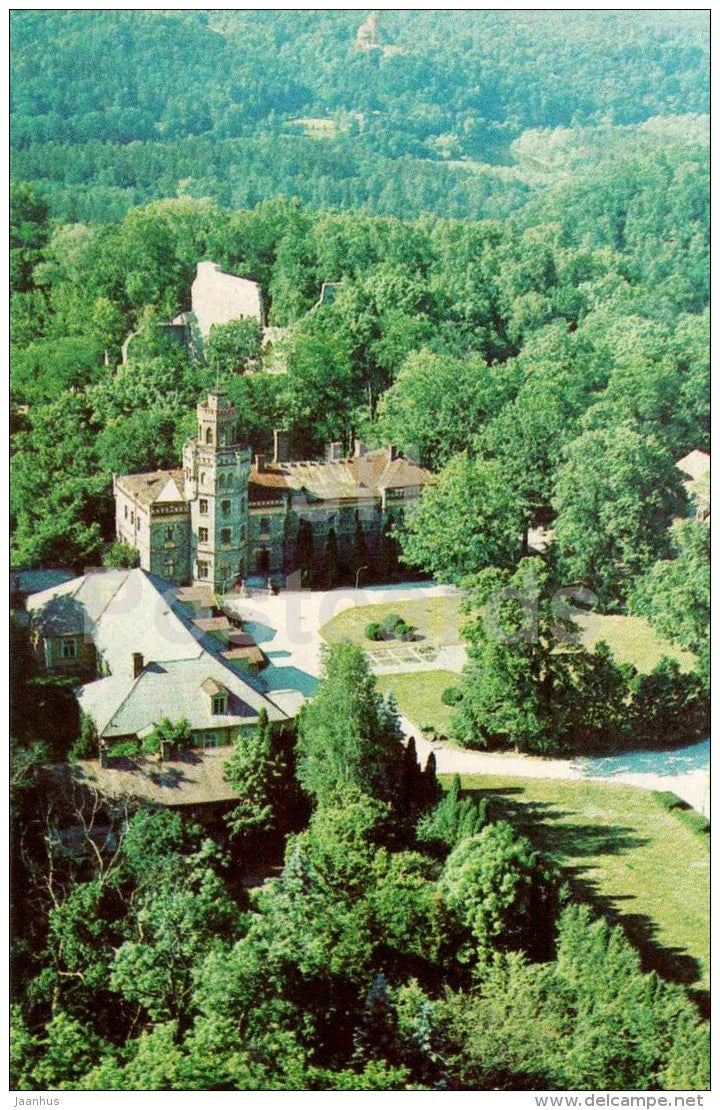 sanatorium - Sigulda - 1981 - Latvia USSR - unused - JH Postcards